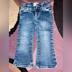 11 Pair of Toddler Pants -- Size 2 T --(2 Jeans, 8 Leggings, 1 Pajamas bottoms)